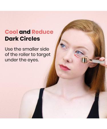 Lindo Fra che Cryo Face Roller - Stainless Steel Ice Roller for Brightening Skin Reducing Dark Circles Wrinkles & Soothing Inflammation | Quality Beauty Tool - International Shipping - Buy Online on GoSupps.com