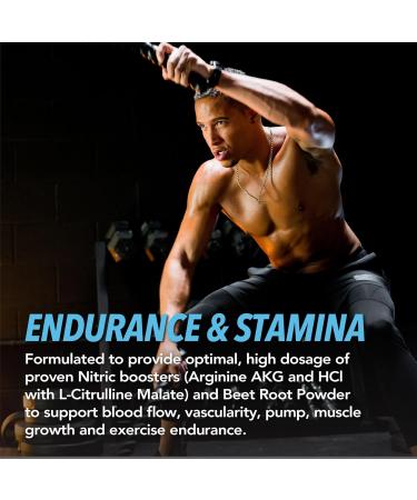 L-Arginine & L-Citrulline Supplement | Stamina Endurance Workout & Performance Support for Men | 295 mg L Arginine + L Citrulline 130 mg | 120 Nitric Oxide Pills | Vegan Third-Party Tested 120 count (Pack of 1) - Buy Online on GoSupps.com
