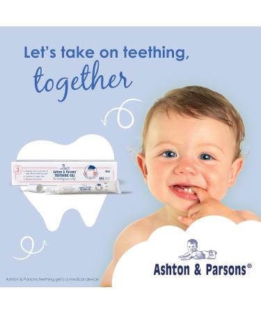 Ashton & Parsons Teething Gel - 10ml - For 3 Months+ Infants - Relieves Common Teething Symptoms - Buy Online on GoSupps.com
