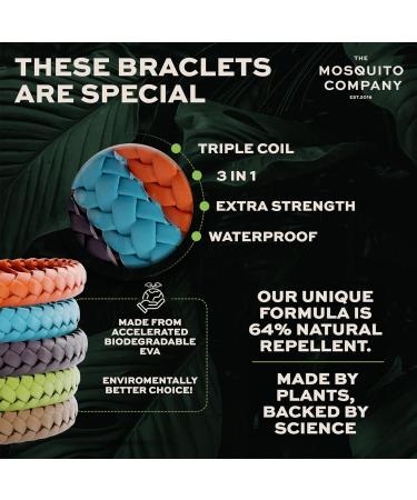 5 Leather Adjustable Anti-Insect Bands | 250 Hrs Protection | Deet-Free | UK Made - Buy Online on GoSupps.com