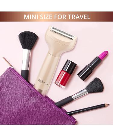 2-in-1 Women's Electric Razor for Face and Body - Painless Cordless Rechargeable Shaver - Buy Online on GoSupps.com