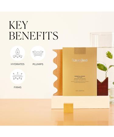 Natura Biss Essential Shock Intense Instant-Lift Mask - Firming Sheet Mask for All Skin Types | Hydrates Firms & Plumps | 1 Unit - International Shipping Available - Buy Online on GoSupps.com
