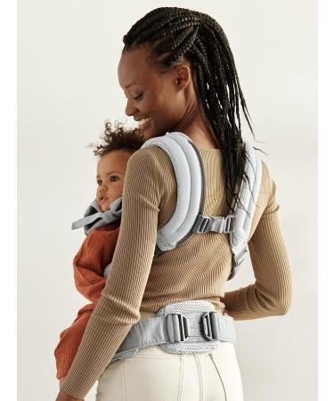BabyBjrn Baby Carrier Harmony 3D Mesh Silver - Breathable and Comfortable - Buy Online on GoSupps.com