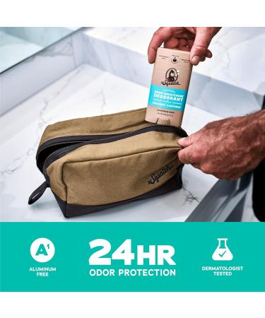 Dr. Squatch Natural Deodorant for Men 3 Pack Coconut Castaway Odor-Squatching Men's Deodorant Aluminum Free (2.65 oz 3 Pack) - Buy Online on GoSupps.com