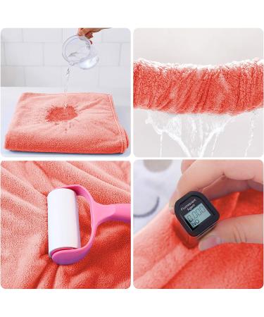 ROMASA Hooded Baby Bath Towel - Ultra Soft & Highly Absorbent Bathrobe Blanket for Toddlers - Pink, 27.5 x 55 - Buy Online on GoSupps.com