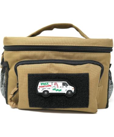 Free Candy Canes Van PVC Rubber Funny Christmas Tactical Hook and Loop Patch - Buy Online on GoSupps.com