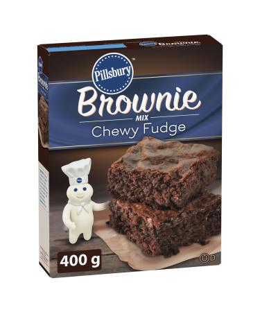 Pillsbury Chocolate Fudge Chewy Brownie Mix 400 Grams Package of Brownie Mix Baking Mix Tastes Like Homemade Easy To Bake