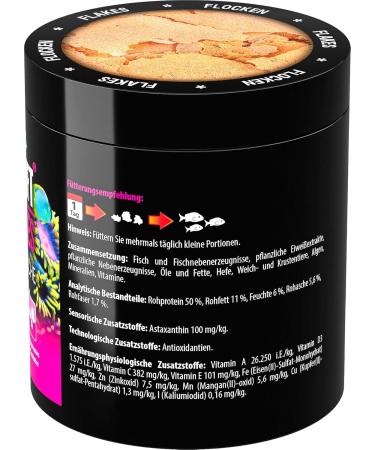 Buy MICROBE-LIFT Marine Flakes 250ml - Premium Marine Fish Food for Color & Growth Cold-Pressed Supports Fish Health - Buy Online on GoSupps.com