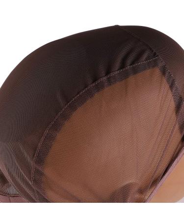 Buy Healifty Lace Wig Caps - Glue-Free Elastic & Breathable | Adjustable Brown Wig Cap for Wig Production (18x16x0.6 cm) - Pack of 1 - Buy Online on GoSupps.com