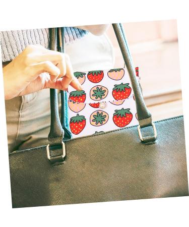 Healeved Menstration Crustation Lobster 4pcs Napkin Storage Bag Menstration Crustation Lobster Feminine Menstruation Bag s Coin Holder Canvas Stand Makeup Brush Container Nursing Pad Bag - Buy Online on GoSupps.com