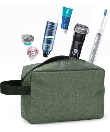 Etercycle Men's Waterproof Toiletry Bag - Portable Travel Wash & Cosmetic Organizer Dopp Kit with Handle - Green - Buy Online on GoSupps.com