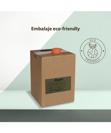  INTERCABO Organic shower gel refill in a "bag-in-box" - moisturizing and green tea scented shower gel 5L. Eco-friendly packaging with a carrying handle. Save money and the environment. - Buy Online on GoSupps.com