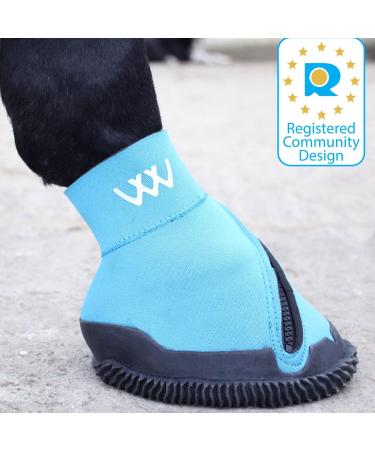 Woof Wear Medical Hoof Boots Boot Blue - Close fitting medical hoof boot 6 UK Blue - Buy Online on GoSupps.com