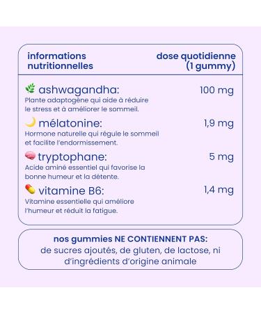 Jelly Pills M latonine 1 9 mg avec Ashwagandha Tryptophane & Vitamines B6/B12 70 Gummies V ganes Sans Sucres Ajout s Go t Fruits Rouges Pour Routine du Soir & quilibre - Buy Online on GoSupps.com
