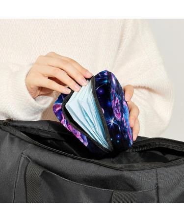 MuooouM Women's Binding-Up Bags - Dragonfly Blue Pattern Menstrual Cup Cash Bag Portable Storage for Teens & Women - Buy Online on GoSupps.com