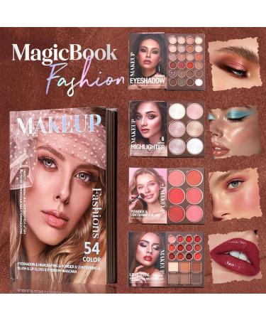 Palette De Maquillage Livre Tenue Longue Dur e et Pigmentation Intense - Coiffeuse Portable Style Carnet Pour Femmes Filles Adultes Maison Rendez-Vous D placements Sc ne - Buy Online on GoSupps.com