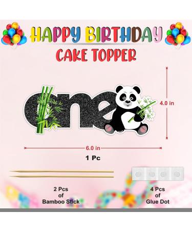 Seyal Panda One Cake Topper - Buy Online on GoSupps.com