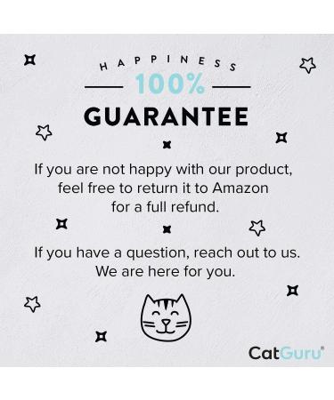 CatGuru Ceramic Cat Food Bowl - No Spill, Stress-Free Whisker Relief, Non-Skid - High-Low White - Buy Online on GoSupps.com