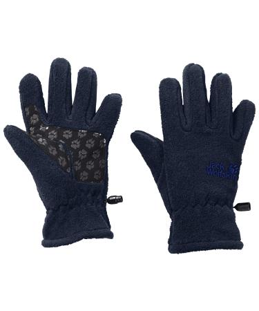 Jack Wolfskin Boys Warm Suede Reinforced Fleece Winter Gloves