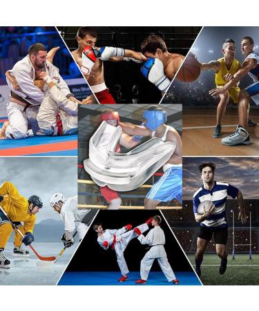 REPTON Moldable Mouthguard | Double Gel Mouthguard for Boxing MMA Breathable Teeth Protection for Karate Hoc - Buy Online on GoSupps.com