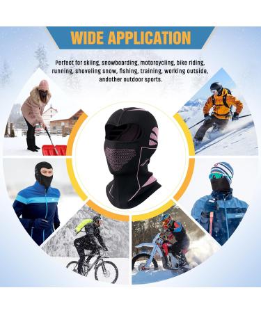 Buy WACCET Storm Hood: Warm Windproof Balaclava for Men & Women - Perfect for Cycling Motorcycling & Skiing | Purple - Buy Online on GoSupps.com