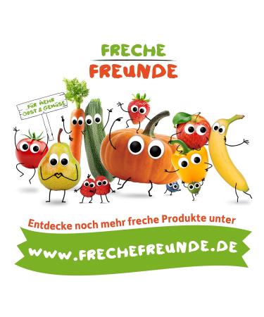 Buy Cheeky Friends Bio Quetschie Apple Pear & Passion Fruit Puree - Gluten-Free & Vegan 6 Pack (100g Each) - Ideal for Babies | International Shipping - Buy Online on GoSupps.com