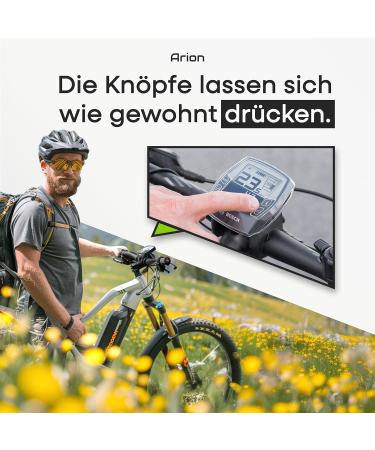 Arion Bosch Intuvia Display Protection Set | eBike Accessories | Transparent Scratch-Resistant & Water-Repellent | Bike Computer Protective Cover for E-Bike Display - Buy Online on GoSupps.com