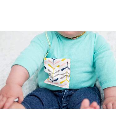 Tubie Pockets Set of 3 - Reusable Feeding Tube Securement Holder in Teal Coral Blue Theme for Infants, Children, Teens, and Adults - Buy Online on GoSupps.com