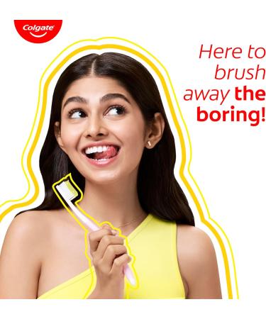 Colgate Lemon Fresh Gel Toothpaste Fights Yellowness of Teeth Freshens Breath Anticavity Toothpaste 120gm/4.3 Oz - Buy Online on GoSupps.com