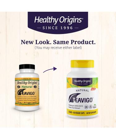 Healthy Origins Teavigo Green Tea 150mg (94% EGCG) - 60 Veggie Caps - Buy Online on GoSupps.com