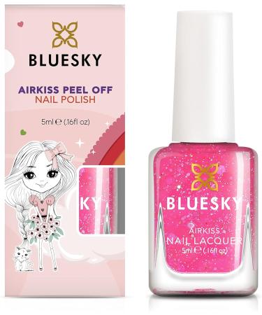 Bluesky Kids Nail Varnish PIXIE DUST Pink - Non-Toxic Water-based Nail Polish 5ml - Buy Online on GoSupps.com