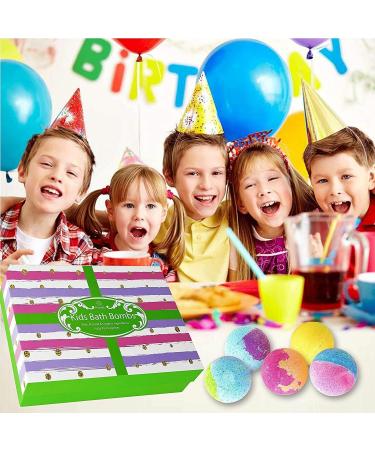 Purelis Kids Bath Bombs: 12 XL Surprise Bomb Set with Toy Inside! Perfect for Boys and Girls of All Ages - Buy Online on GoSupps.com