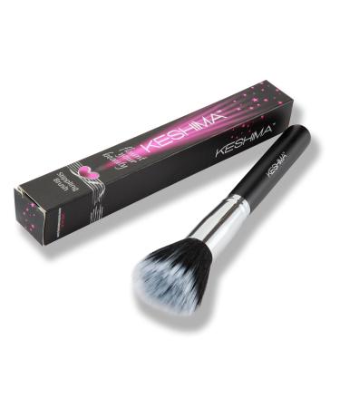Duo Fiber Stippling Brush By Keshima - Premium Stipple Brush, Best Liquid Foundation Brush, Blending Brush, Face Brush