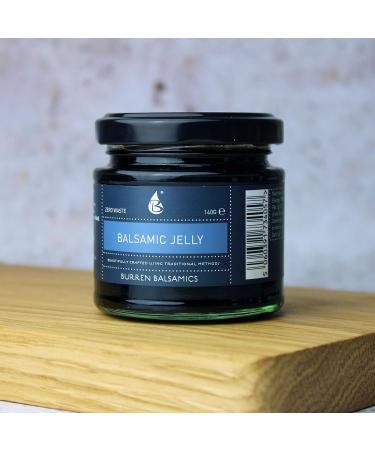 Burren Balsamics Black Balsamic Jelly 140g - Buy Online on GoSupps.com