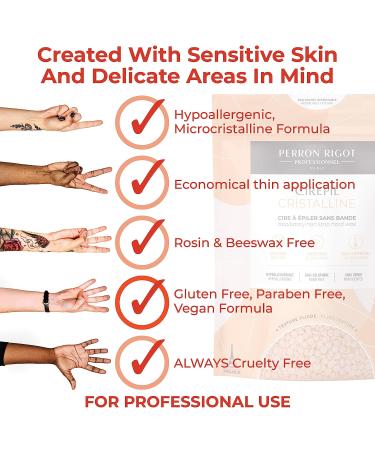 Cirepil Cristalline Wax Beads 800g - Hypoallergenic & Rosin-Free Formula for Sensitive Skin - Unscented Gel Texture - 28.22 oz Bag - Buy Online on GoSupps.com