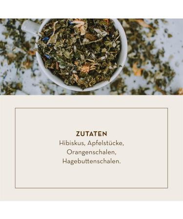J. Hornig Fruit Tea Nature - 100 Natural Fruit Tea Bags | Fruity-Sweet Flavor No Added Flavors 4x25 Bags - International Shipping Available - Buy Online on GoSupps.com