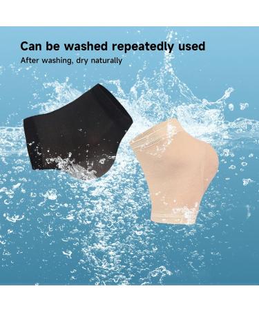 Moisturizing Heel Socks for Dry Cracked Feet Gel Heel Repair Socks for Cracked Heels Moisturizing Spa Socks to Repair Dry Cracked Heels - Buy Online on GoSupps.com