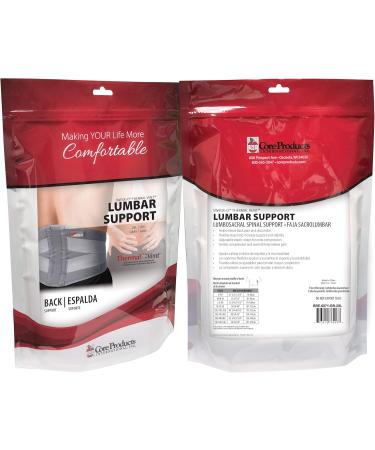 Swede-O Thermal Vent Lumbar Support Belt - Breathable Compression & Heat Therapy for Lower Back Stability - XXLarge - Buy Online on GoSupps.com