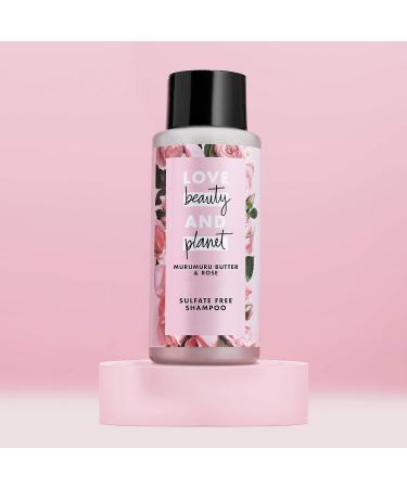 Love Beauty and Planet Blooming Color Shampoo 13.5 oz | Vegan Sulfate-Free Paraben-Free for Color-Treated Hair | Murumuru Butter & Rose - Buy Online on GoSupps.com