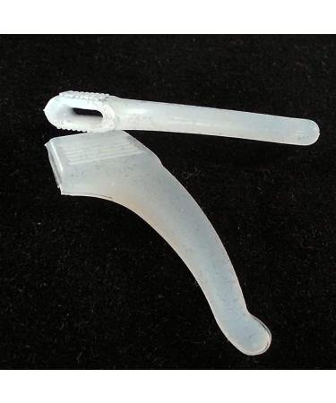 Buy Sports World Vision Non-Slip Glasses Holders - 2 Pairs for Safety Glasses Sunglasses & Reading Glasses - White - Buy Online on GoSupps.com