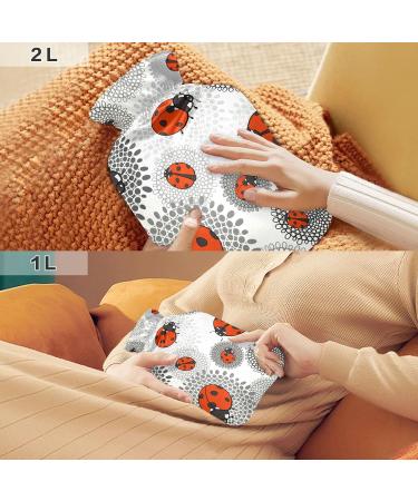Lady Beetle Heat Bottle 1L - Pain Relief & Hot/Cold Therapy | BPA-Free Warm-Up Bag for Back Pain - Buy Online on GoSupps.com