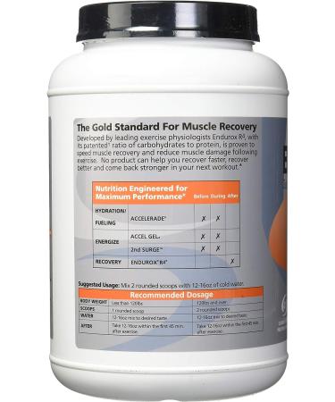 Endurox R4 Tangy Orange 4.56 lbs - Ultimate Performance Recovery Drink - Buy Online on GoSupps.com