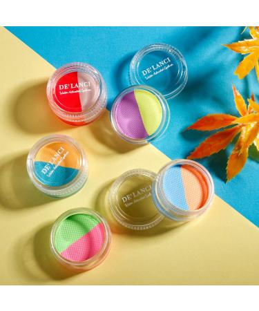 Ecofavor Water Activated UV Reactive Pastel Cake Eyeliner - 10 Colors Hydra Eye Liner for Face & Body - Glow in Blacklight for Halloween & Club Makeup - Buy Online on GoSupps.com