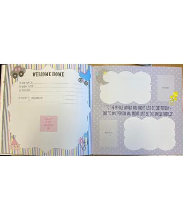 My First Year Record Log Book - Pink | Baby's Birth to First Year Memories - Buy Online on GoSupps.com