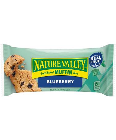 Nature Valley Soft-Baked Muffin Bars Blueberry 6.2 oz 5 ct (Pack of 6) - Buy Online on GoSupps.com