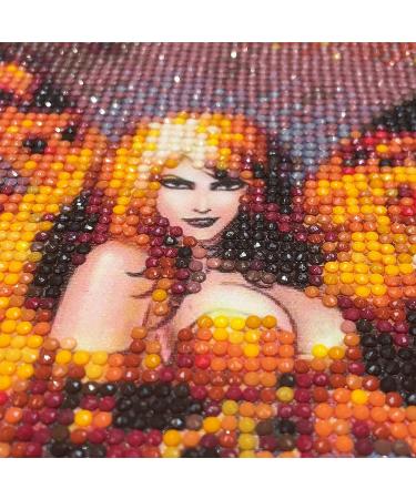 MXJSUA Halloween Fairy Diamond Painting Kit for Adults - Full Round 5D Elf Art, Fall Pumpkin & Thanksgiving Design - 12x16 inch - Buy Online on GoSupps.com