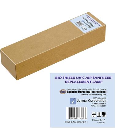 Bio Shield Anti-Microbial UV-C Sanitizer System Replacement Lamp - 17-Inch, White - Buy Online on GoSupps.com