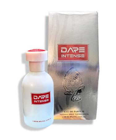 POUR HOMME DARE INTENSE MASCULINE EAU DE PARFUM 3.4 FL. OZ Amber Woody fragrance for Men.