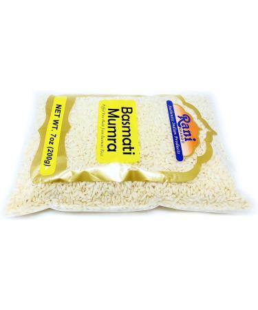Rani Basmati Mamra (Puffed Rice) 7oz (200g) All Natural Indian Origin | No Color | Gluten Friendly | Vegan | Non-GMO | No Salt or fillers Basmati Mumra 200g - Buy Online on GoSupps.com