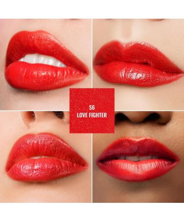 Oulac Moisturising Red Lipstick - Hydrating Lip Balm for Dry Lips | Medium Coverage Lip Colour with Juicy Glossy Finish - Vegan & Cruelty-Free Formula - Buy Online on GoSupps.com